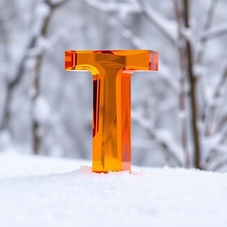 Winter 2 — letter T