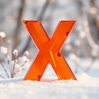 Winter 2 — letter X