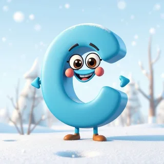 Winter 3 — letter C