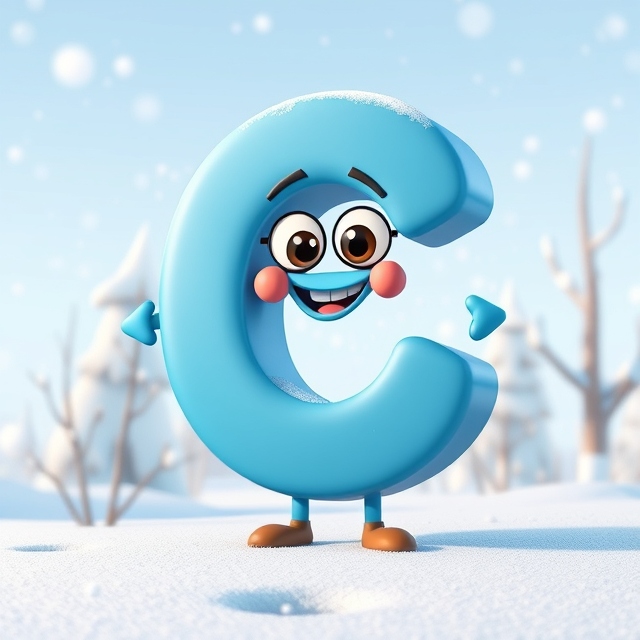 Winter 3 — letter C