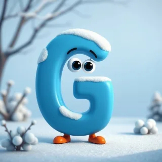 Winter 3 — letter G
