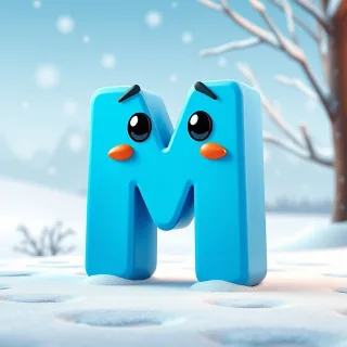 Winter 3 — letter M