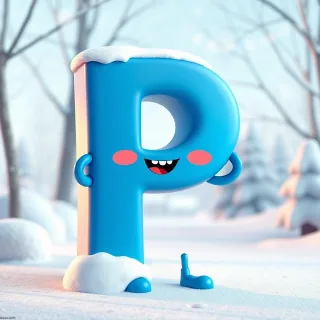Winter 3 — letter P