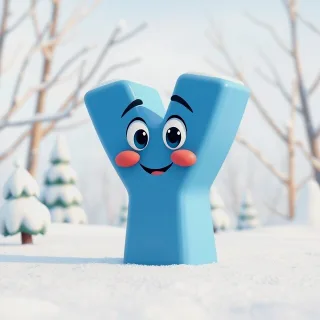 Winter 3 — letter Y