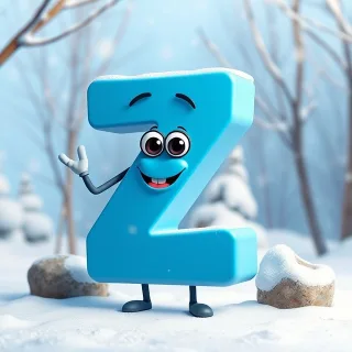 Winter 3 — letter Z