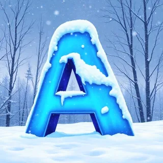 Winter — letter A