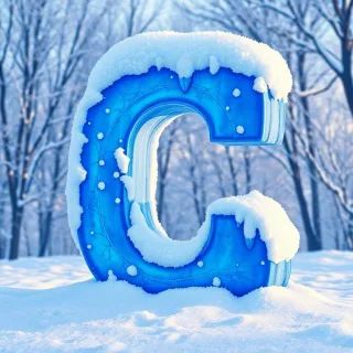 Winter — letter C