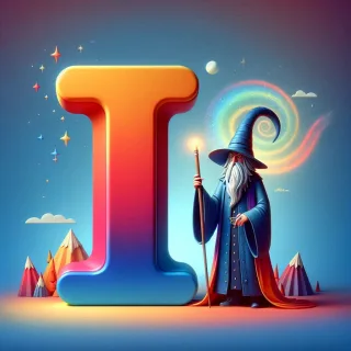 Wizard — letter I
