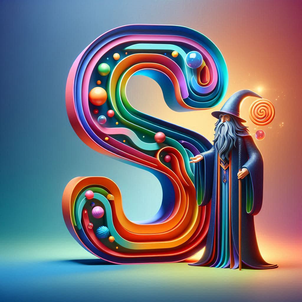 Wizard — letter S