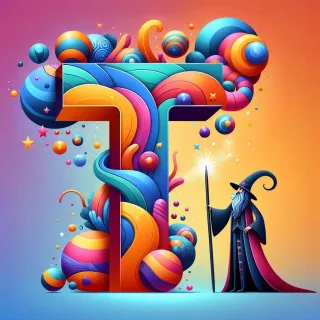 Wizard — letter T