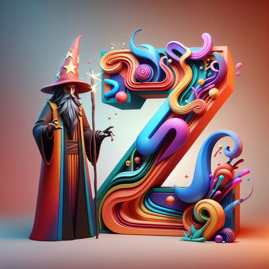 Wizard — letter Z (variant 2)