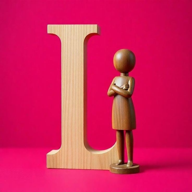 Wood 2 — letter L