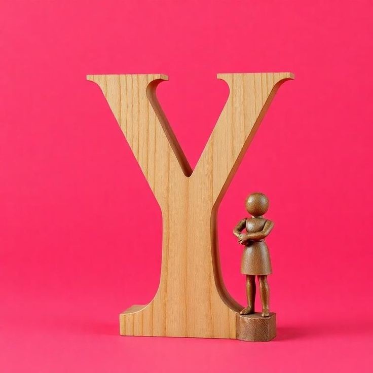 Wood 2 — letter Y