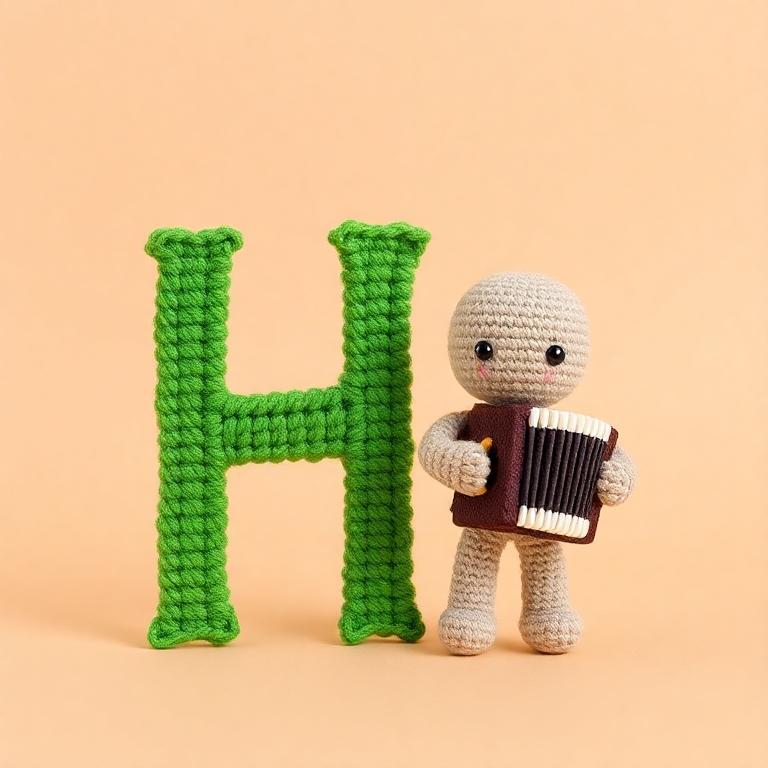 Wool 2 — letter H