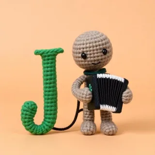 Wool 2 — letter J