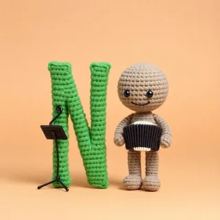 Wool 2 — letter N