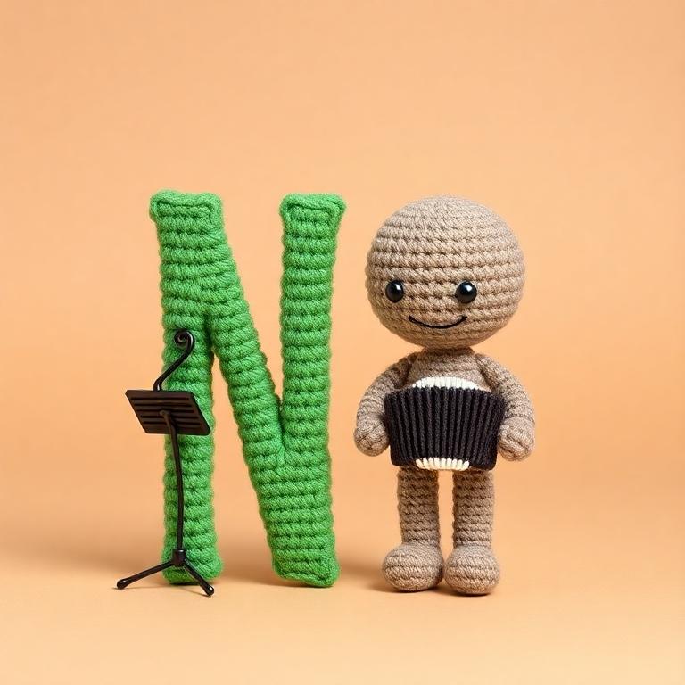 Wool 2 — letter N