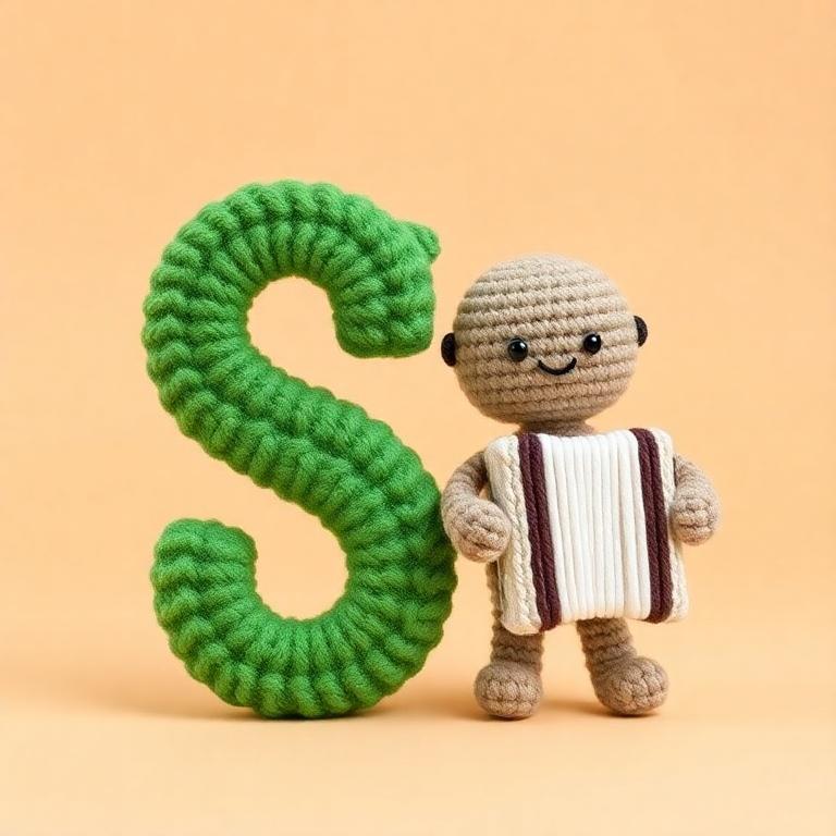 Wool 2 — letter S
