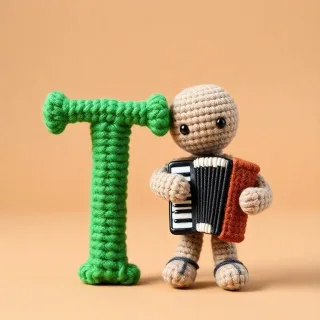 Wool 2 — letter T
