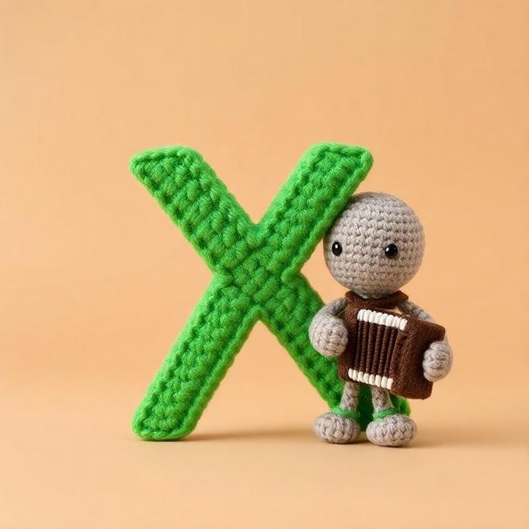 Wool 2 — letter X
