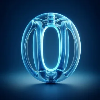 X-ray — letter O (variant 2)