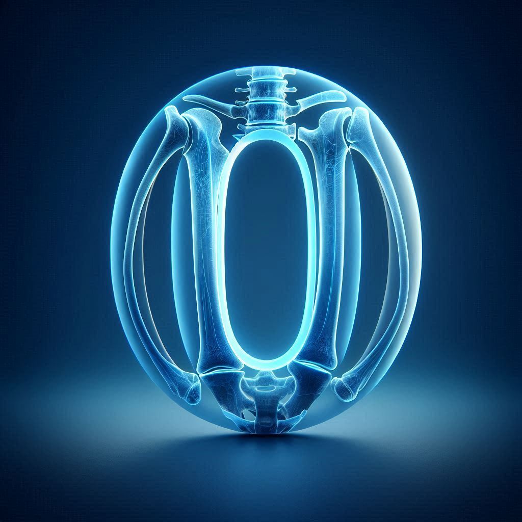 X-ray — letter O (variant 2)