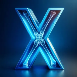 X-ray — letter X (variant 2)