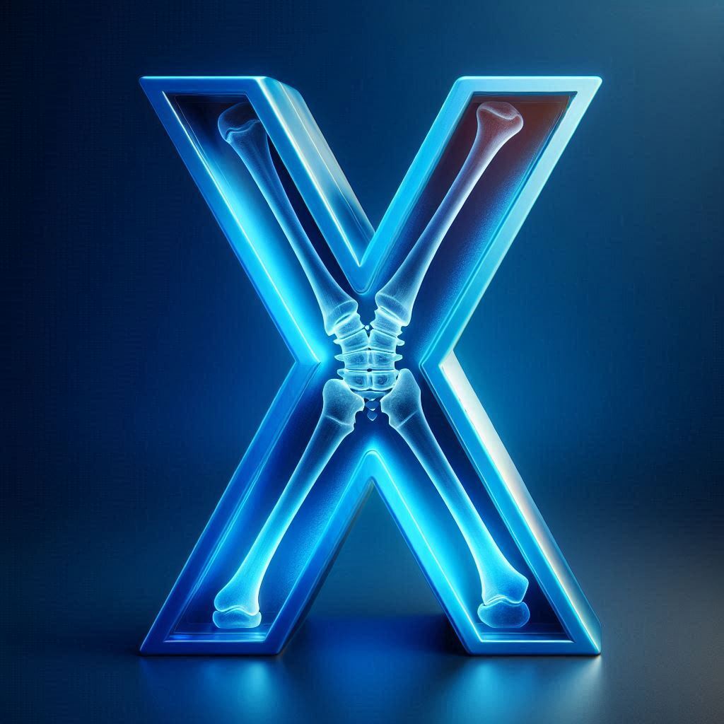 X-ray — letter X (variant 2)