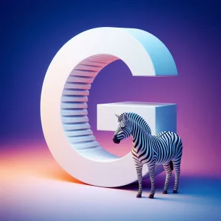 Zebra 2 — letter G