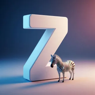 Zebra 2 — letter Z