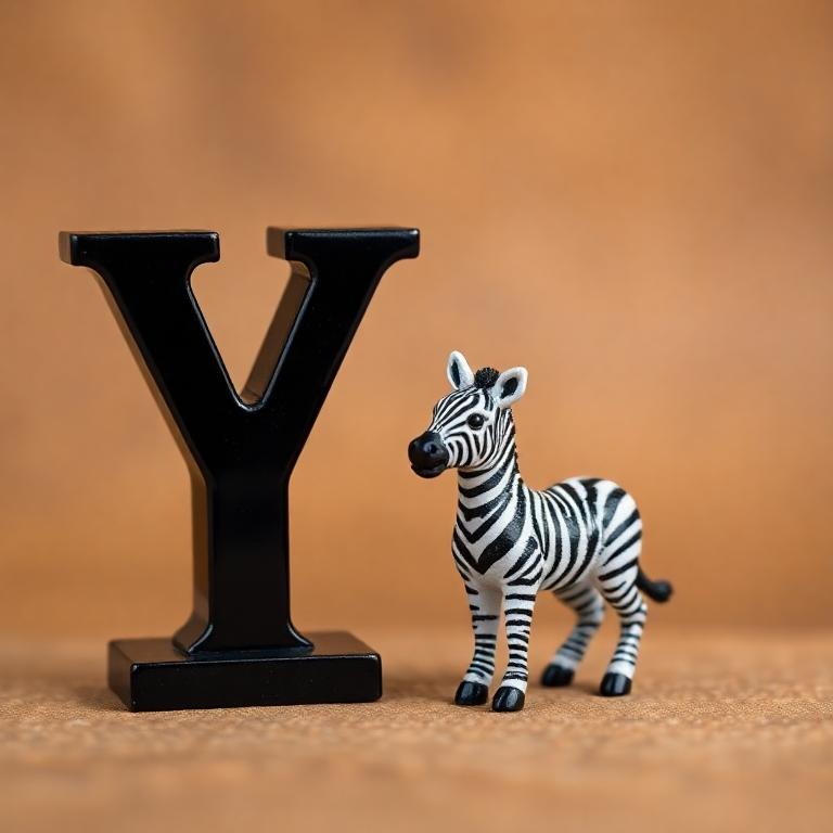 Zebra — letter Y