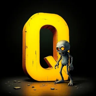 Zombies — letter Q