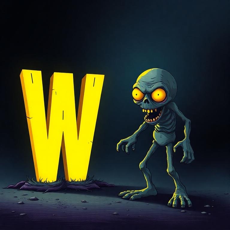 Zombies — letter W