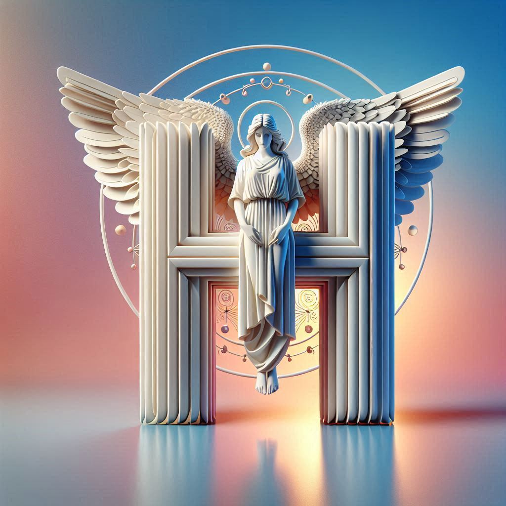Angel 2 — litera H (wariant 2)