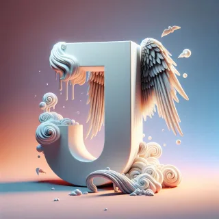 Angel 2 — litera J (wariant 2)
