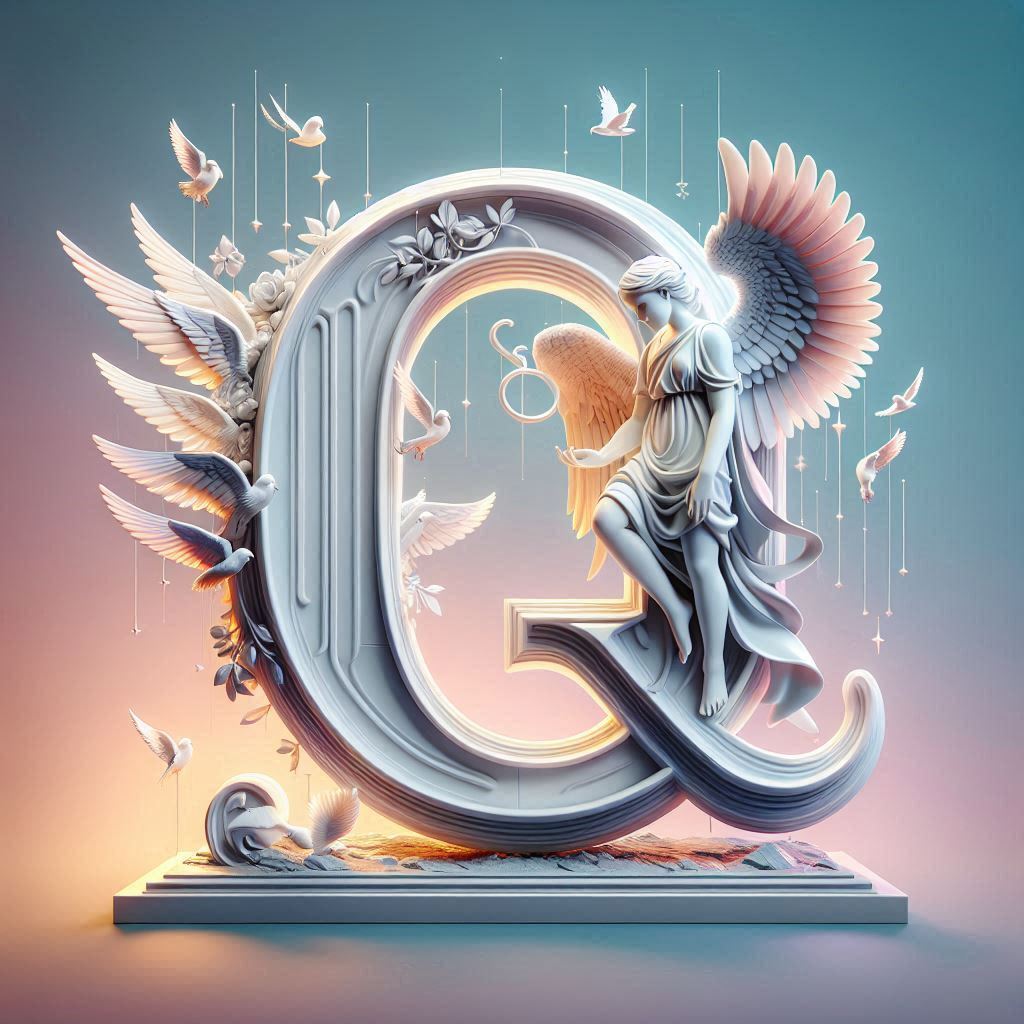 Angel 2 — litera Q (wariant 2)