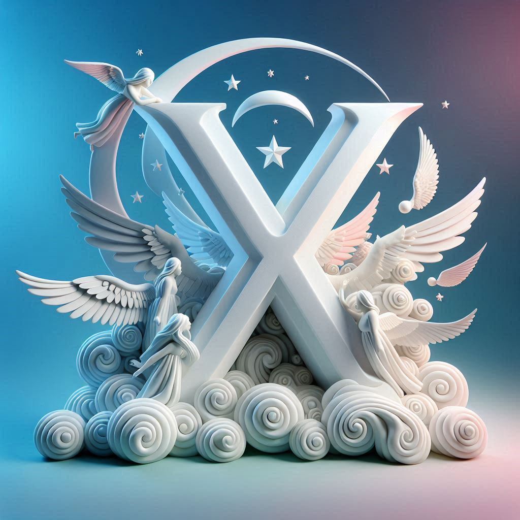 Angel 2 — litera X (wariant 2)