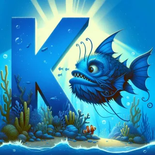 Anglerfish — litera K