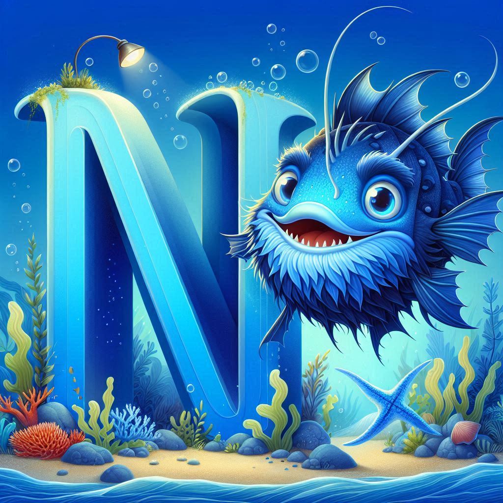 Anglerfish — litera N
