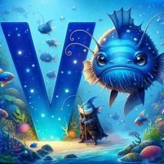 Anglerfish — litera V