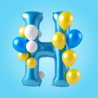 Balloons — litera H