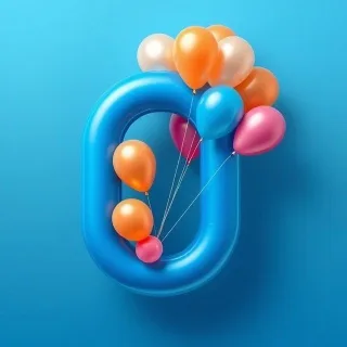 Balloons — litera O