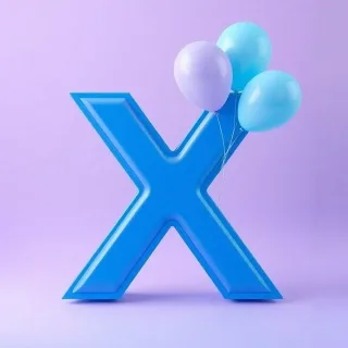 Balloons — litera X