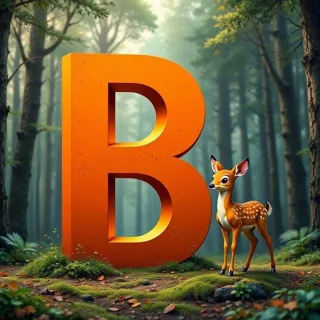 Bambi the Deer — litera B