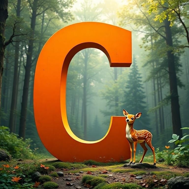 Bambi the Deer — litera C