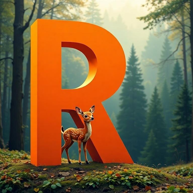 Bambi the Deer — litera R