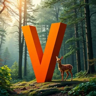 Bambi the Deer — litera V