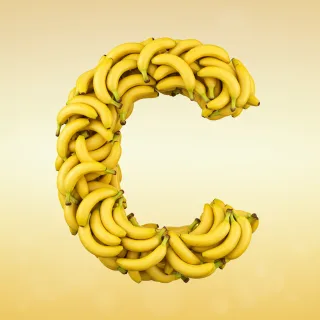 Bananas 2 — litera C (wariant 2)