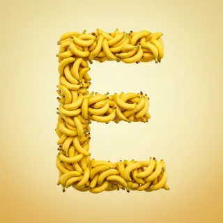 Bananas 2 — litera E (wariant 2)