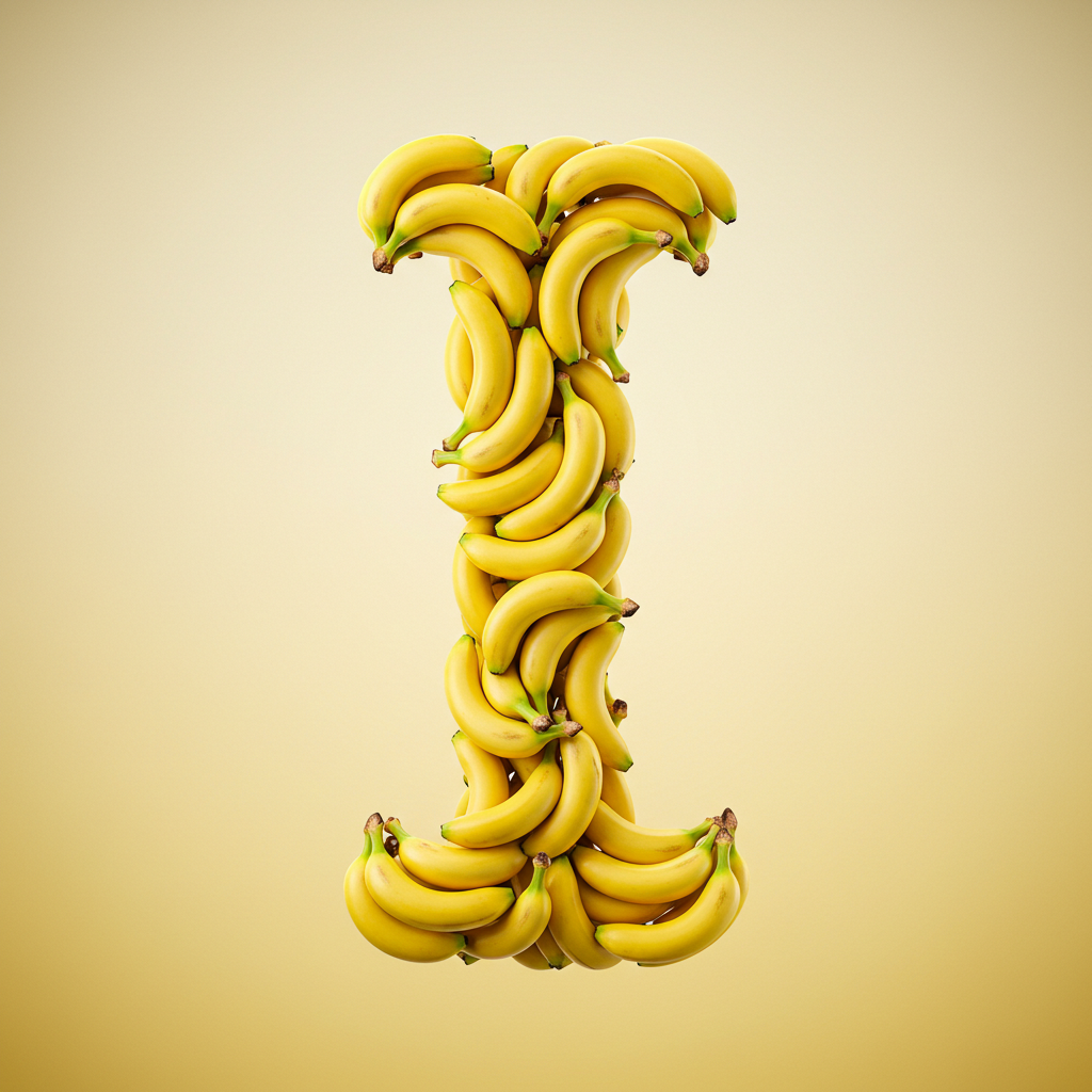 Bananas 2 — litera I (wariant 2)